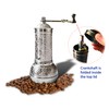 Molinillo de café manual, molinillo de café y pimienta recargable