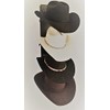 Mark Christopher Collection American Made Hat Holder Crown Up Black