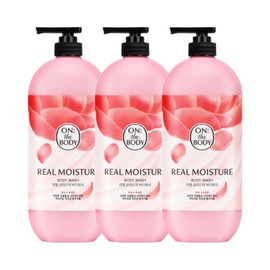 ONTHEBODY 온더바디 리얼모이스처 피오니 바디워시 900g 3개 On the Body Real Moisture Peony Body Wash 900g 3-Pack