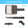 HYPERLITE LED Parking Lot Lights 200W with Dusk to Dawn
