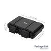 24 Slots CR2 CR123 CR123A Lithium Battery Organizer Case, IP67