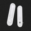 Ccjh White Oval Sliding Door Lock Sleek & Secure for