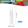 sourcing map Archery Arrow Nocks Plastic Carbon Arrow Inserts .244"/6.2mm