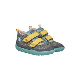 Affenzahn Knit Happy Transition Shoe Waterproof Breathable Vegan with Cold Lining, Velcro Fasteners and Non-Slip Sole Size 21-32