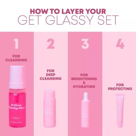 MQ Cosmetics Get Glassy Skin Perfecting Facial Set