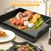 Utheer 17" x 13" Nano-Ceramic Nonstick Griddle for Gas &