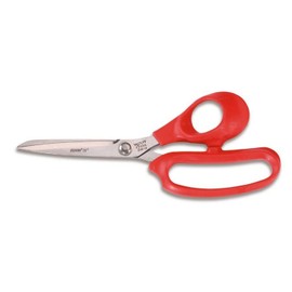 Wolff Professional Ergonomix Scissors/Shears Red, Offset - Made in USA Industrial, Fabric (Great for Large Hands)