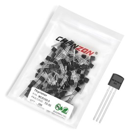 Chanzon MCR100-8 TO-92 Unidirectional Thyristor Transistor, Single Direction Silicon Controlled Rectifier (Pack of 100pcs)