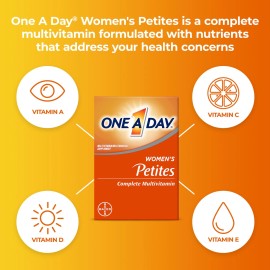 Women’s Petites Multivitamin,S<wbr/>upplement with Vitamin A, C, D, E and Zinc for ...