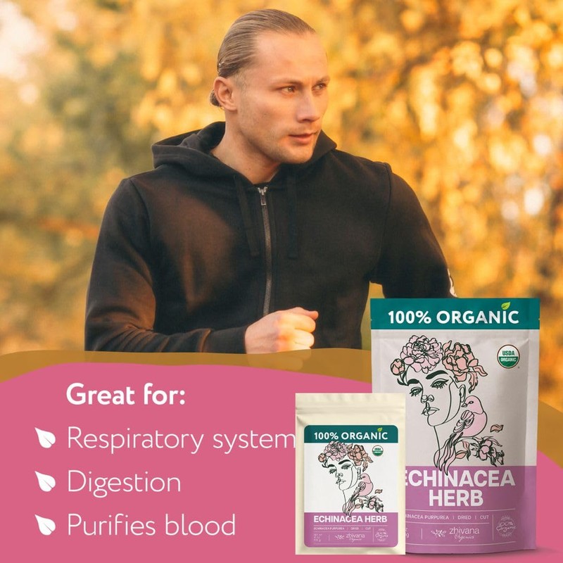Super Value Pack 5 LB - Organic Echinacea Leaf Tea