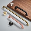 khtumeware 10 Pack 5 Inch Champagne Bronze Cabinet Pulls Warm