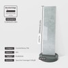 COLAMO Luxury Grey Peel and Stick Subway Tile Backsplash, Glossy