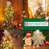 Christmas Tree Topper Xmas Tree Topper Lighted with LED Rotating