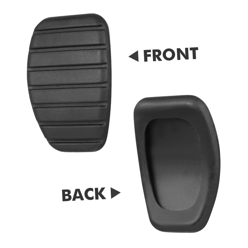1pc Car Clutch Brake Pedal Rubber Pad Cover Automobile Accessories