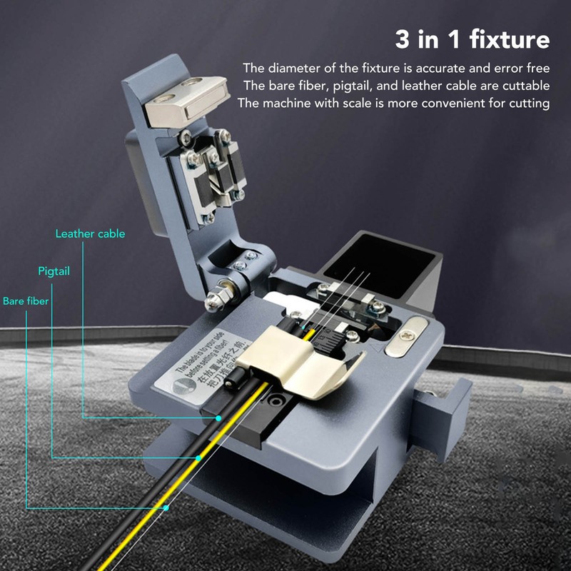 Optical Fiber Cleaver High Precise Accurate Fiber Cutting Machine Automatic