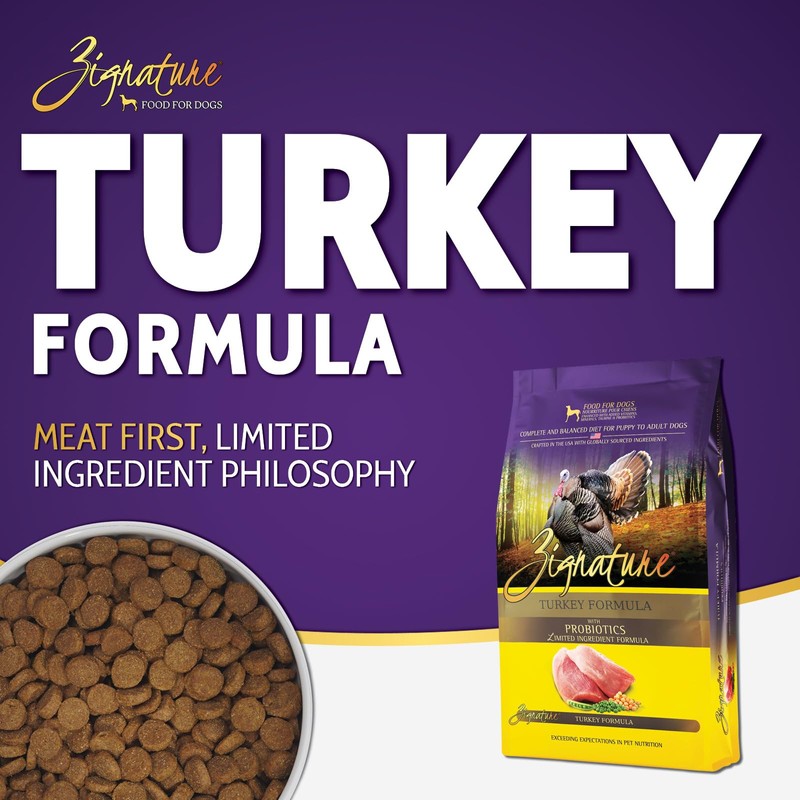 Zignature Turkey Limited Ingredient Formula Dry Dog Food 25lb