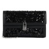 Coccinelle Magic 2Nite Paillettes Clutch Bag Noir/Noir, Black / black
