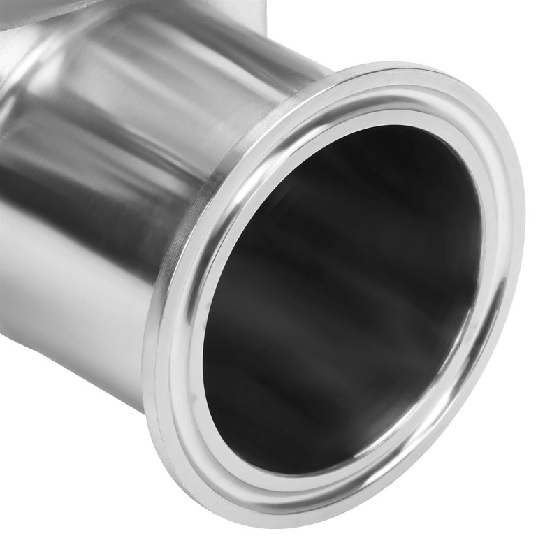 DERNORD Sanitary Diaphragm Valve Silicone Seal Stainless Steel 316L, 2"
