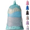 Large Mesh Laundry Bags - Heavy Duty with Handles &