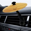 Mini Car Cymbal for Air Vent, Premium Alloy Crash Cymbal,