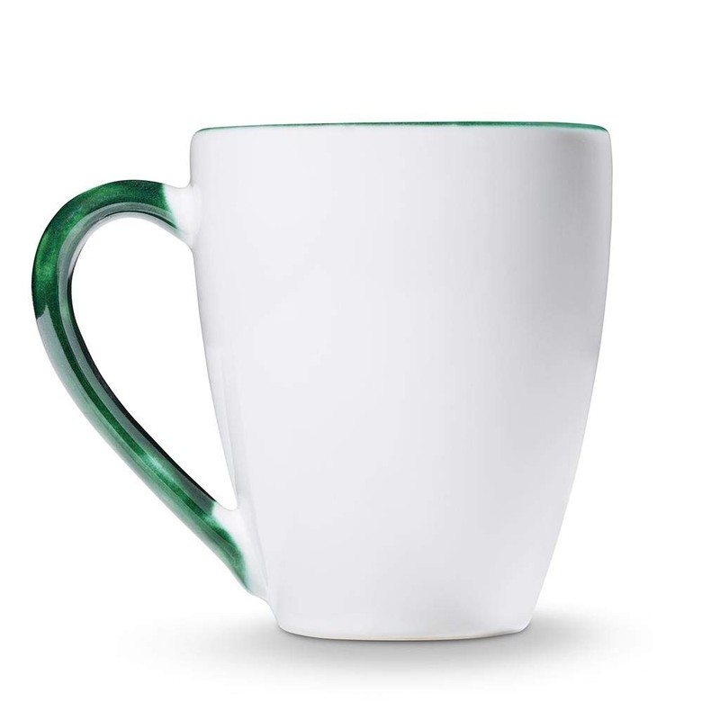 GMUNDNER KERAMIK Breakfast Cup Max Capacity: 0.3 Litres Green Deer