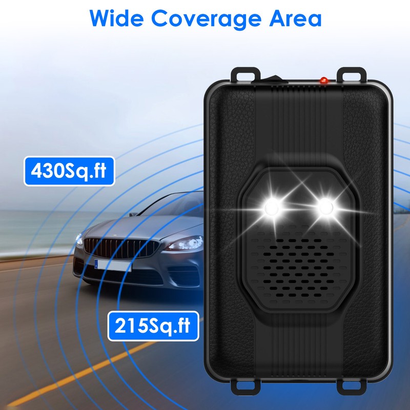 iMounTEK 2 Ultrasonic Rodent Repellent for Car Engine Vehicle Under