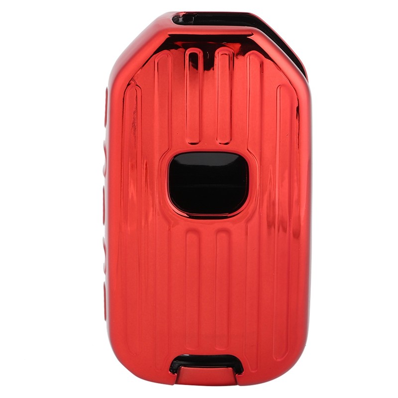 Carbon Fiber Style Folding Car Key Fob Cover Protective Case