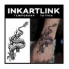 INKARTLINK Tattoo Tech, 2 Sheets Large Semi Permanent Tattoo, Adult