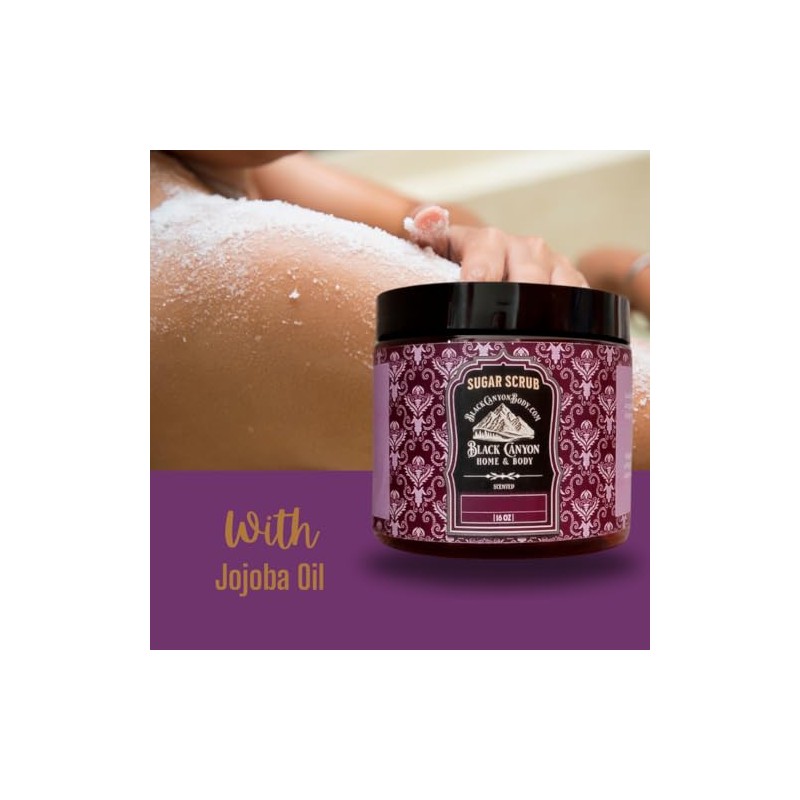 Black Canyon Elderberry Scented Sugar Scrub, 16 Oz (2 Pack)