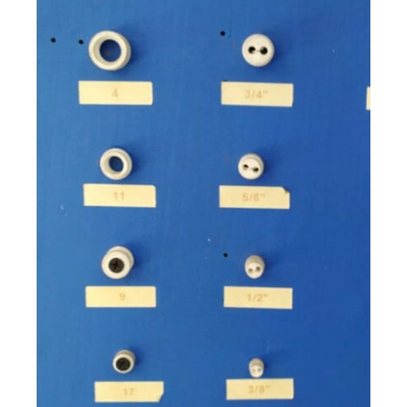 Ceiv Aislador Pasa Resistencia De Cerámica N° 11, 20 Pzas