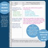 BookFactory Universal Note Taking System (Cornell Notes) / NoteTaking Notebook