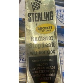 Sterling (Lot of 5) Bronze Radiator Stop Leak Powder Tube Dispenser - 20 g - Sterling
