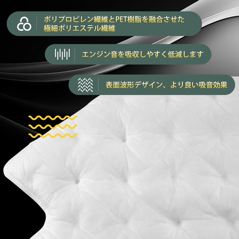 Sporacingrts Toyota Alphard/Vellfire 40 Series Soundproofing Mat - For Engine