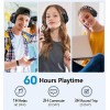Tuitager Bluetooth Headphones Over Ear 60 Hours HiFi Stereo 6