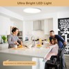 Super Slim 3200LM 12Inch LED Ceiling Lights Flush Mount, Dimmable