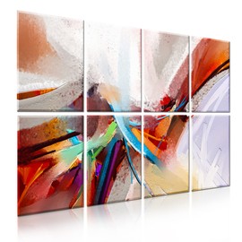 Ruonin.X 8 Pack Decorative Art Acoustic Panel .47"x 31" Sound Absorbing Panel,Acoustical Soundproof Wall Panels,Better Acoustic than foam, Suitable for Recording Studio and Home Acoustical Treatments.