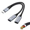 LeTradeJP2 in 1 Type C Earphone Converter Cable Type-C Earphone