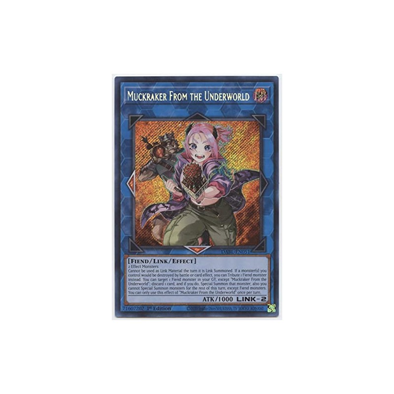 Muckraker from The Underworld - DABL-EN051 - Secret Rare -