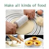 Marble Rolling Pin,Dough Roller 11.6 inch,Non-Stick Pizza Roller,No Rust,Women's Kitchen