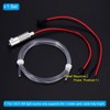 PATIKIL 3mm 1m PMMA Side Glow Fiber Optic Cable Kit,