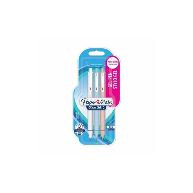 Newell Brands Paper Mate Glide G610 Gel Stylo Pens Retractable