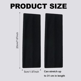 2 PCS Headbands for both men and women,Elastic headband,Unisex Headbands for women’s hair For yoga, makeup,Fitness,Running and other scenarios,To keep the hair neat,Soft (Black)