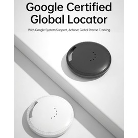 4 Pack Android Air Trackers,2026 New Key Finder for Android,Compatible with Google Find Hub App,with 4 Case, IP66 Waterproof,Luggage,Keys,Backpack Trackers,4colors (Round 4 Colors)