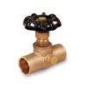 Midline Valve 632D234 Stop Valve with Drain, Lead Free 1/2