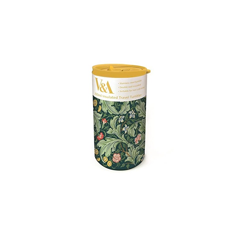 Museums & Galleries V&A Leicester Wallpaper Stainless Steel Insulated Travel