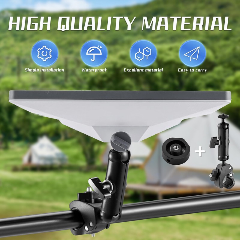 for 2024 Starlink Mini Clamp Mount, Angle Adjustable with Original