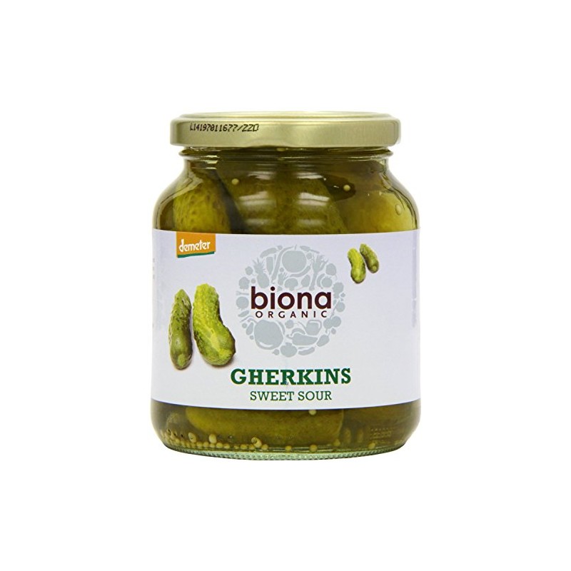 Biona Org Gherkins 350g X 5 (Pack of 5)