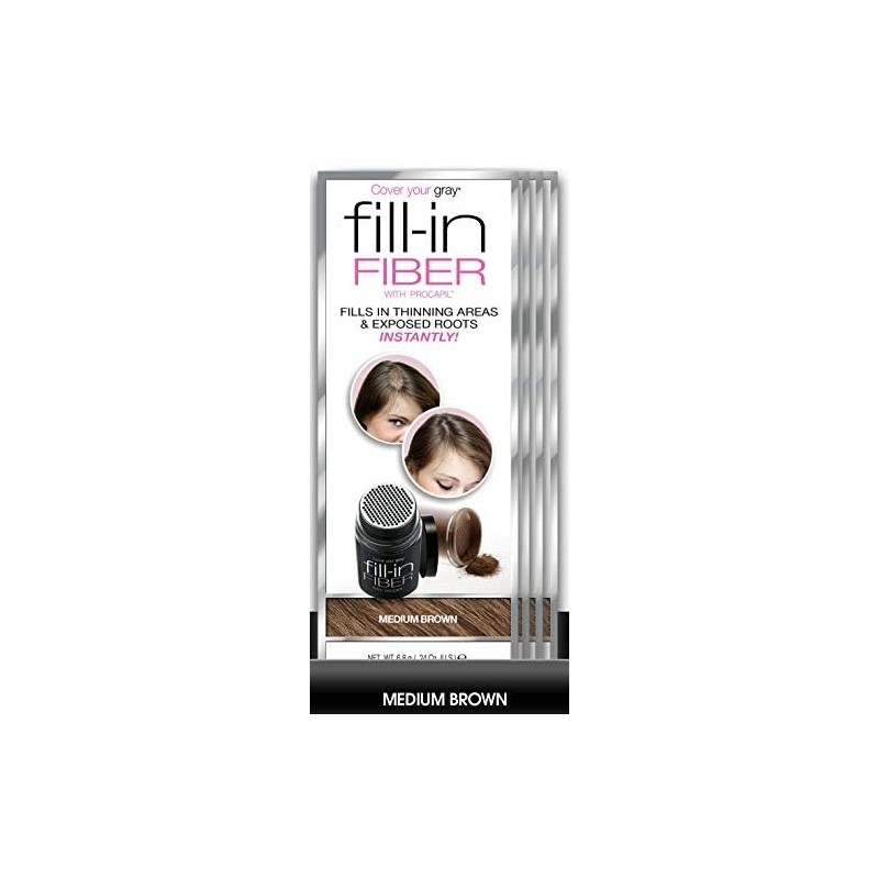 Cover Your Gray Pro Fill-In Fibers con Procapil - Marrón