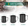 Milk Frothing Pitcher 600ml/20oz Steaming Pitchers Stainless Steel Milk Coffee