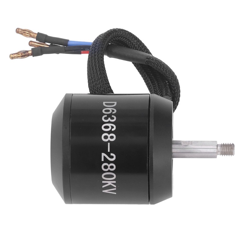 Scooter Brushless Motor 280KV Aluminum Alloy Threaded Shaft Low Noise